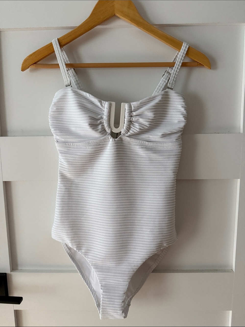Sea Level U-Bar - Bandeau One-Piece Swimsuit - White 6